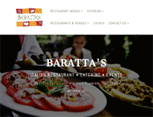 Tablet Screenshot of barattas.com
